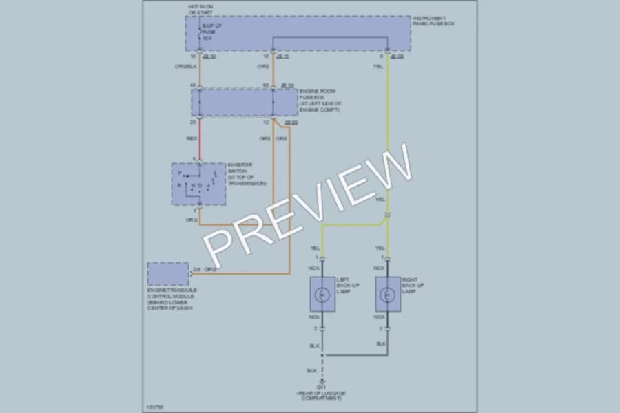 2006 Kia Amanti Exterior Lights wiring diagram preview