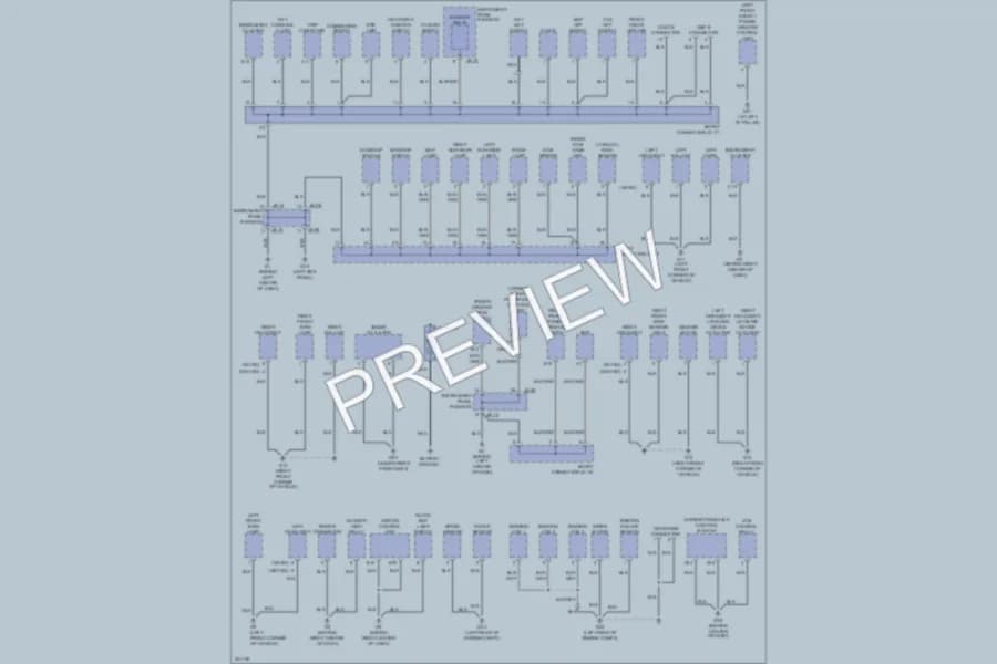 2006 Kia Amanti Ground Distribution wiring diagram preview