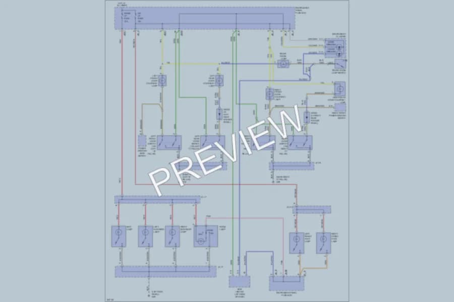 2006 Kia Amanti Interior Lights wiring diagram preview