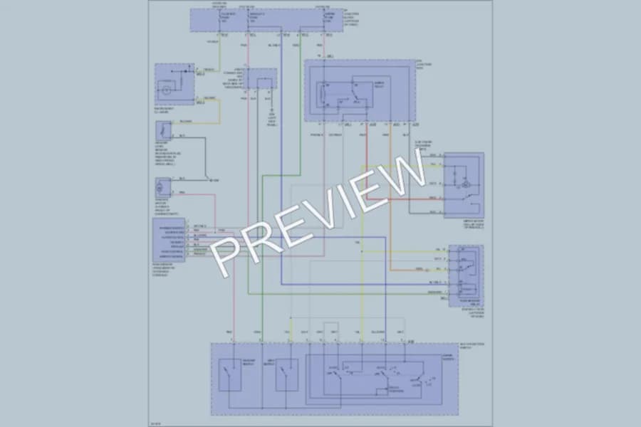 2006 Kia Optima Wiper Washer wiring diagram preview