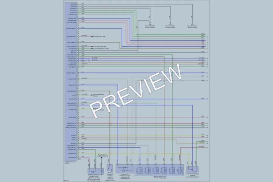 2006 Kia Rio5 Engine Performance wiring diagram preview