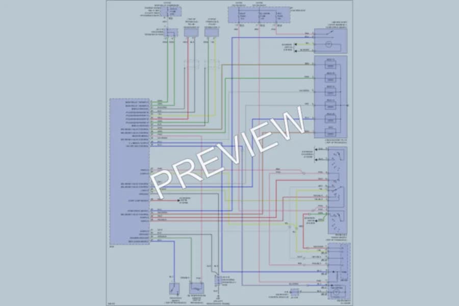 2006 Kia Rio5 Transmission wiring diagram preview