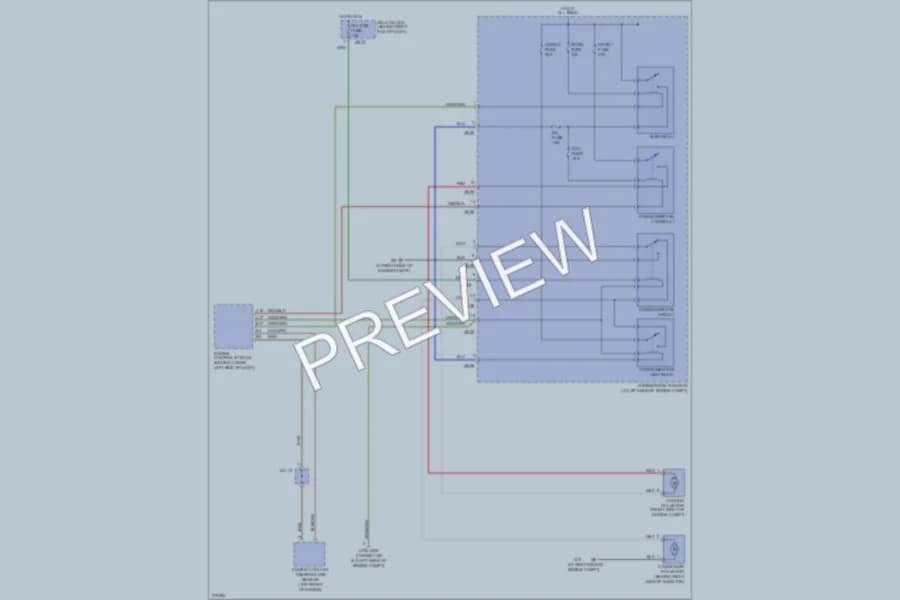 2006 Kia Sorento Cooling Fan wiring diagram preview