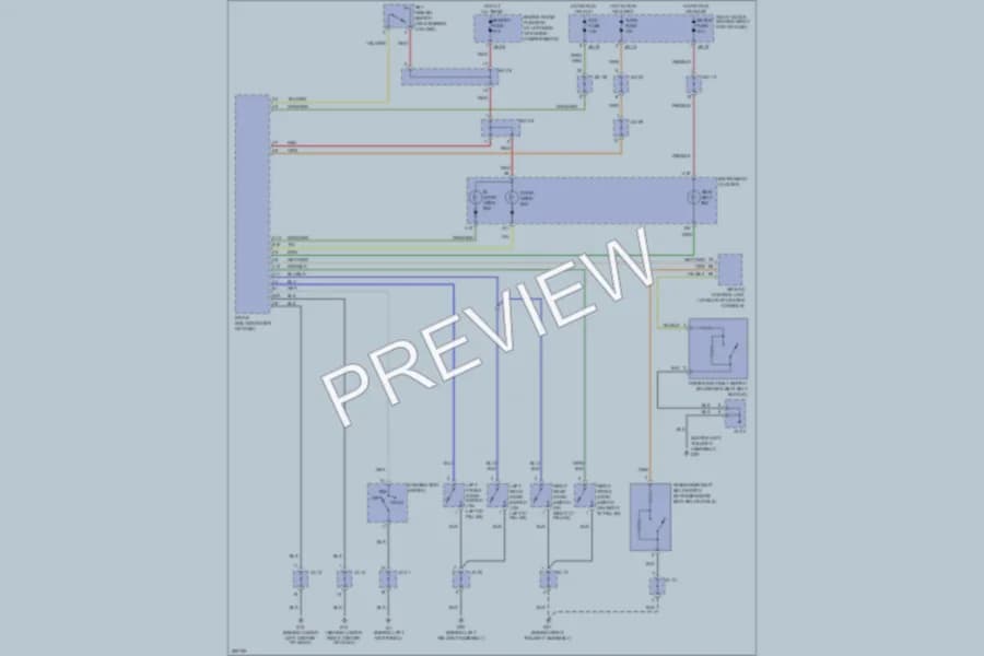 2006 Kia Sorento Warning Systems wiring diagram preview