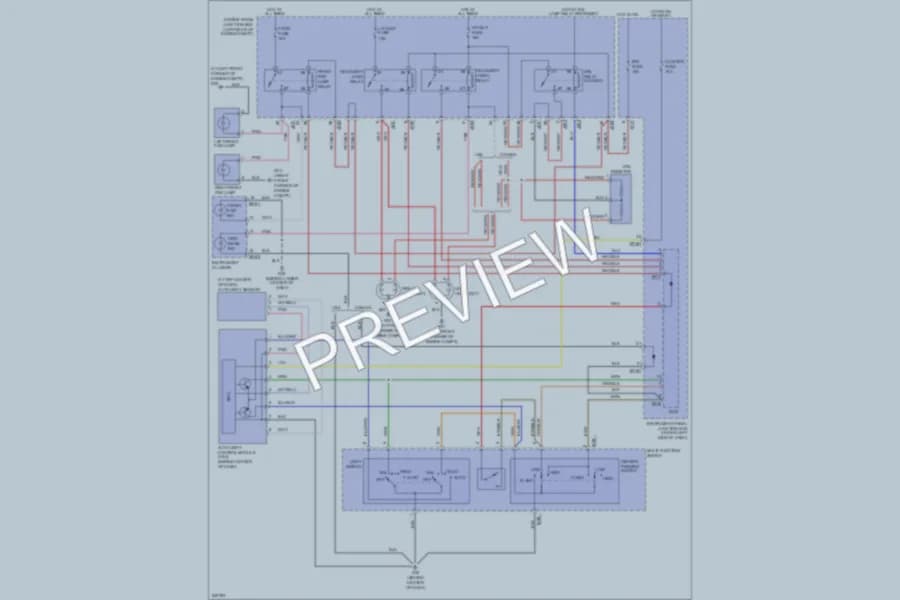 2006 Kia Spectra Headlights wiring diagram preview