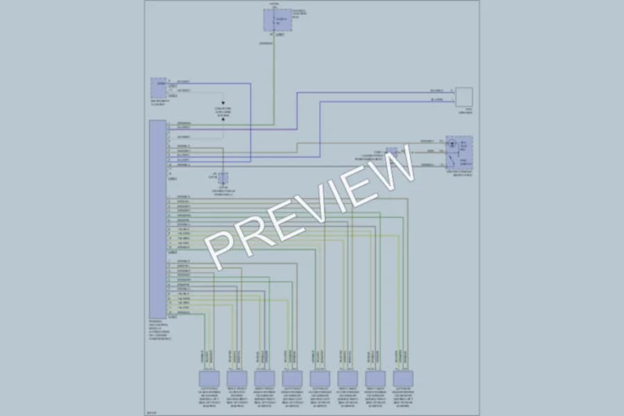 2006 LandRover RangeRover Navigation wiring diagram preview