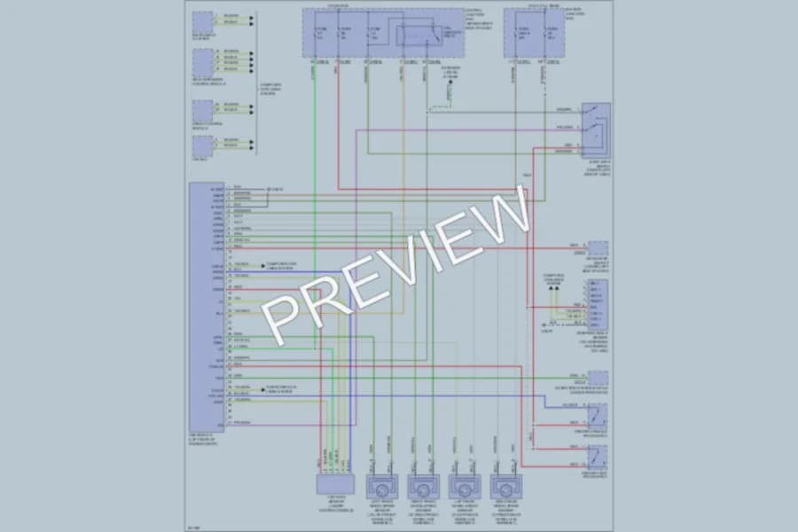 2006 LandRover RangeRoverSport Anti Lock Brakes wiring diagram preview