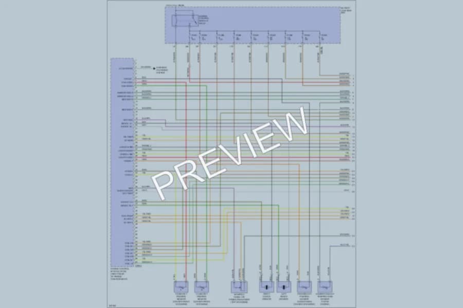 2006 LandRover RangeRoverSport Engine Performance wiring diagram preview