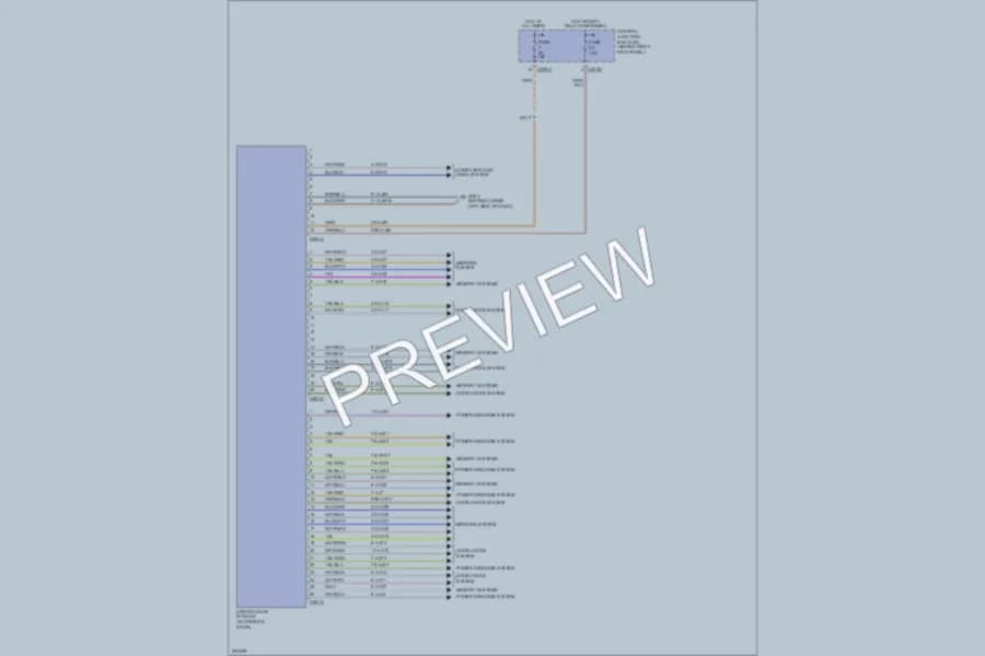 2006 Lincoln LS Body Control Modules wiring diagram preview