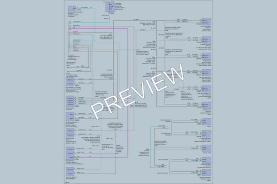 2006 Lincoln Navigator Computer Data Lines wiring diagram preview