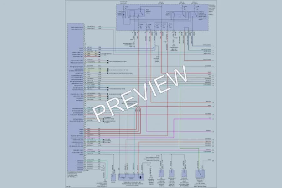 2006 Lincoln Navigator Engine Performance wiring diagram preview