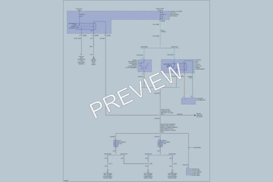 2006 Lincoln Navigator Exterior Lights wiring diagram preview