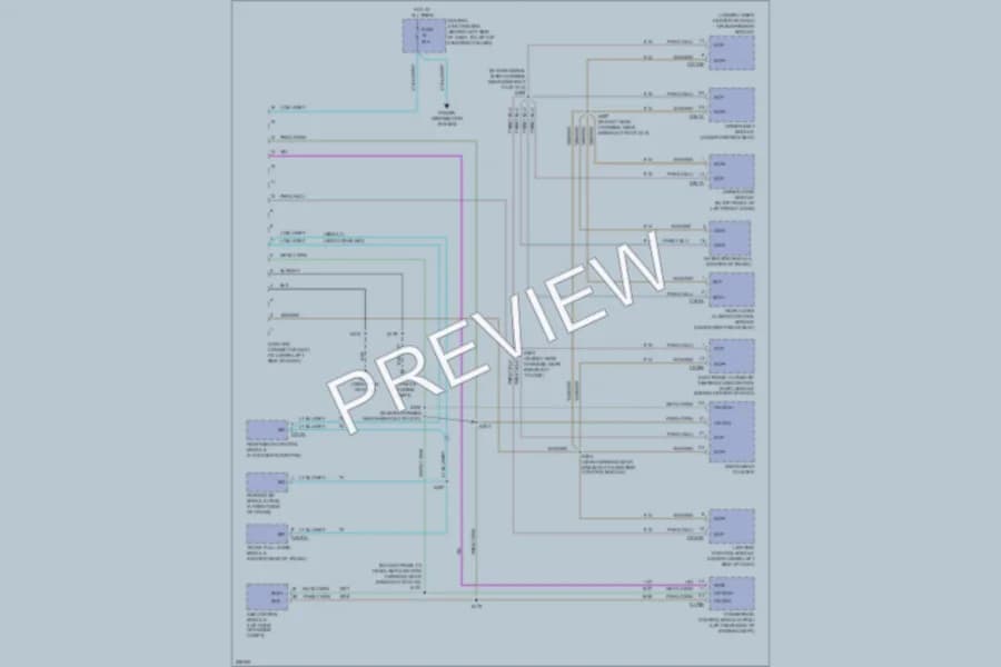 2006 Lincoln TownCar Computer Data Lines wiring diagram preview