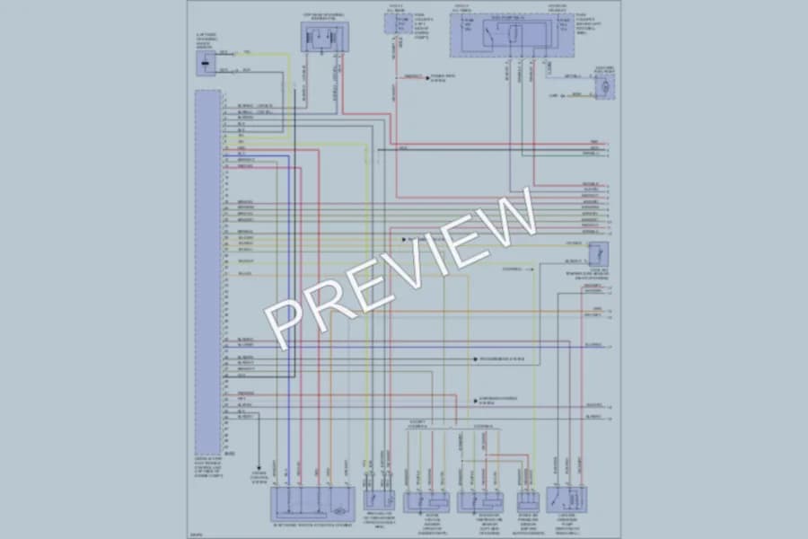 2006 MINI Cooper Engine Performance wiring diagram preview