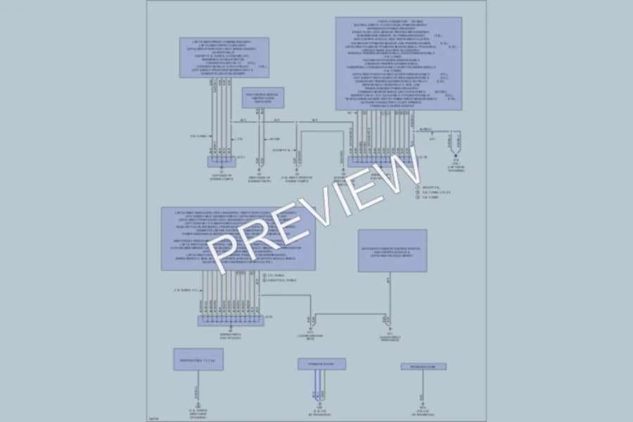 2006 Mazda 6 Ground Distribution wiring diagram preview