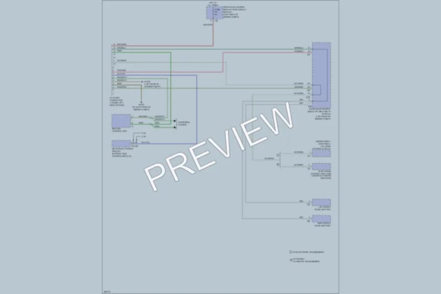 2006 MercedesBenz CLK350 Computer Data Lines wiring diagram preview