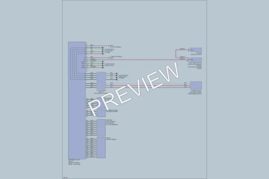 2006 MercedesBenz CLK350 Electronic Power Steering wiring diagram preview