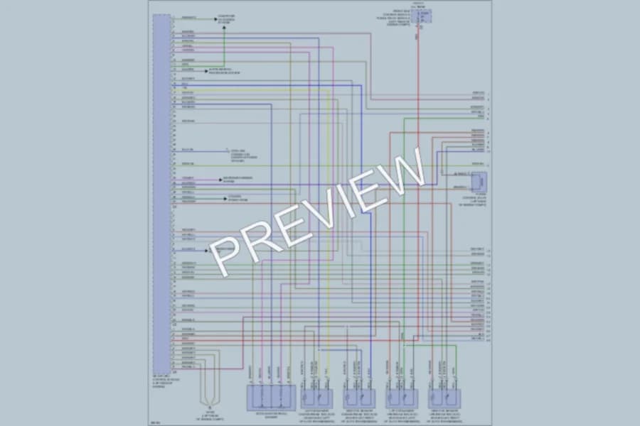2006 MercedesBenz CLK500 Engine Performance wiring diagram preview