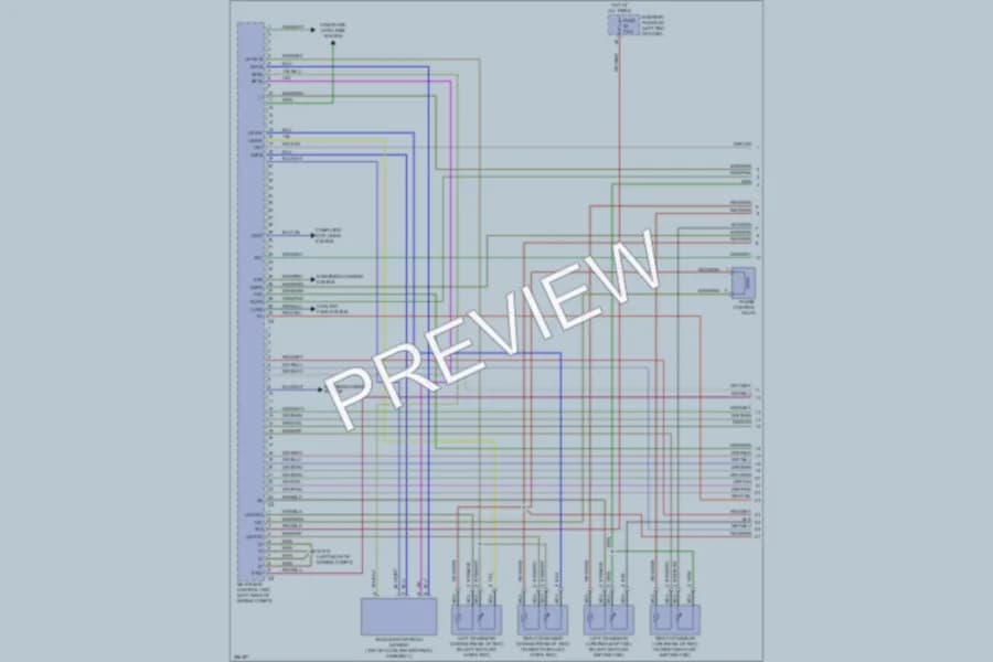 2006 MercedesBenz CLS500 Engine Performance wiring diagram preview