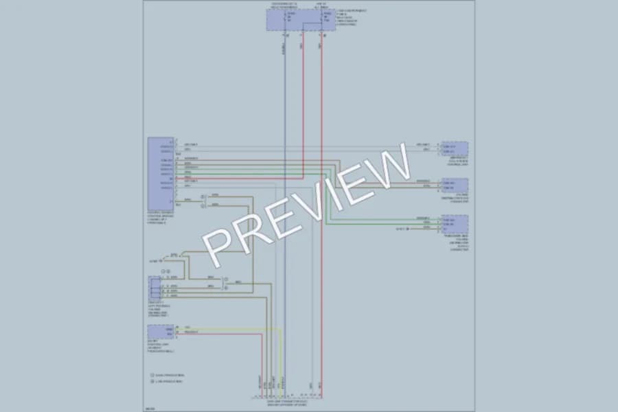 2006 MercedesBenz ML350 Computer Data Lines wiring diagram preview