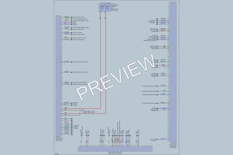 2006 MercedesBenz ML500 Body Control Modules wiring diagram preview