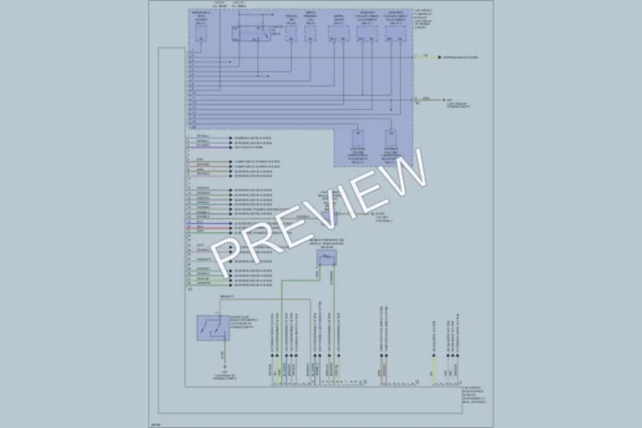 2006 MercedesBenz S430 Body Control Modules wiring diagram preview