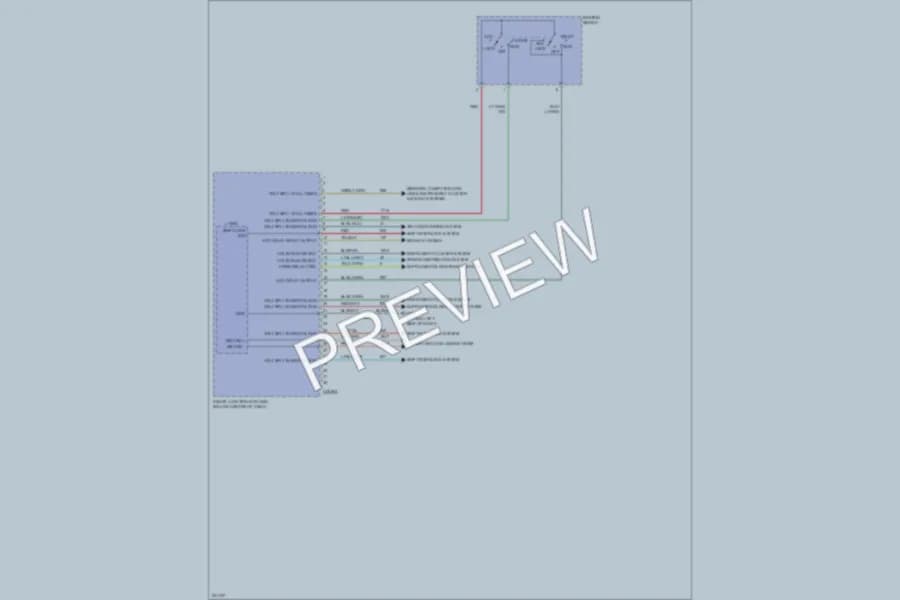 2006 Mercury Mariner Body Control Modules wiring diagram preview