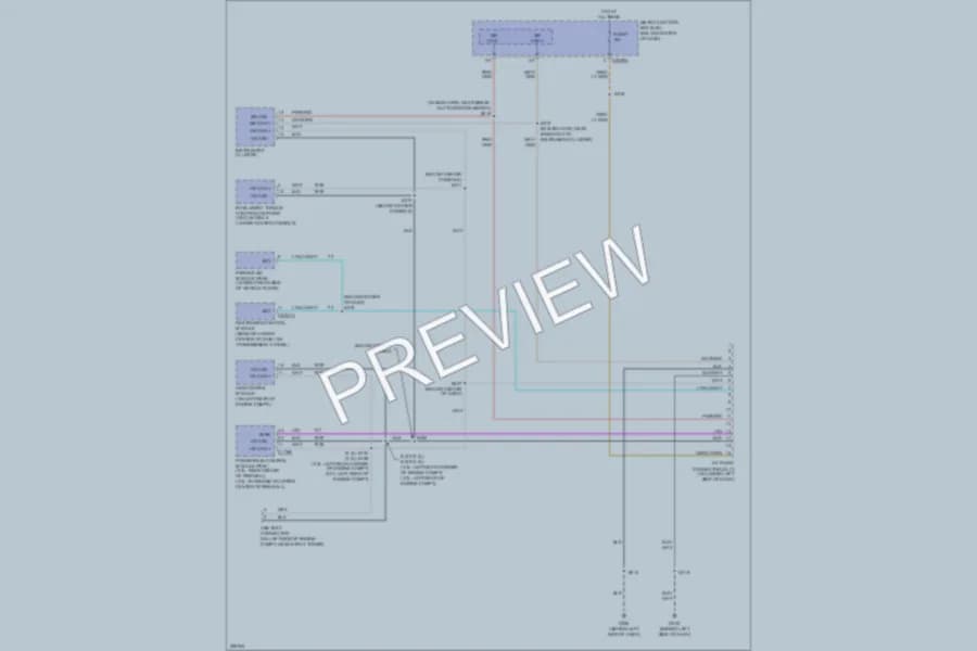 2006 Mercury Mariner Computer Data Lines wiring diagram preview