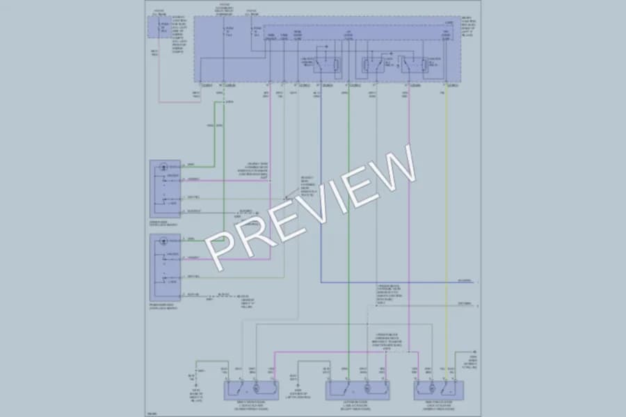 2006 Mercury Milan Anti Theft wiring diagram preview