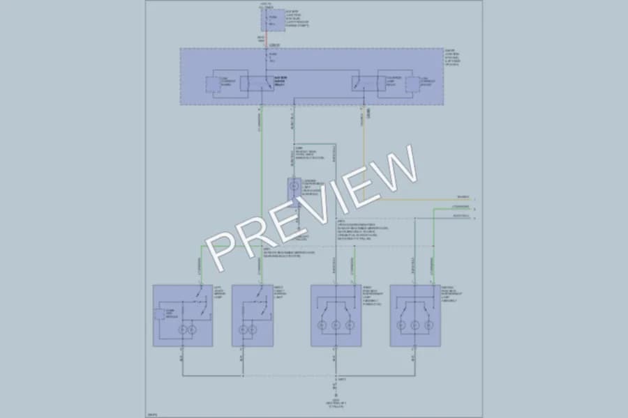 2006 Mercury Montego Interior Lights wiring diagram preview