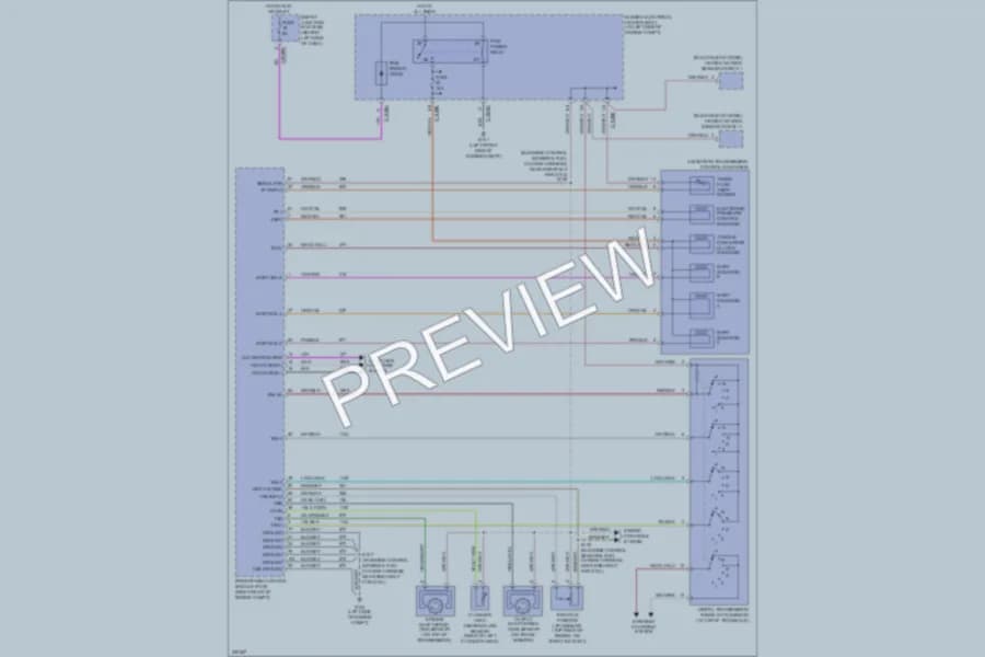 2006 Mercury Monterey Transmission wiring diagram preview