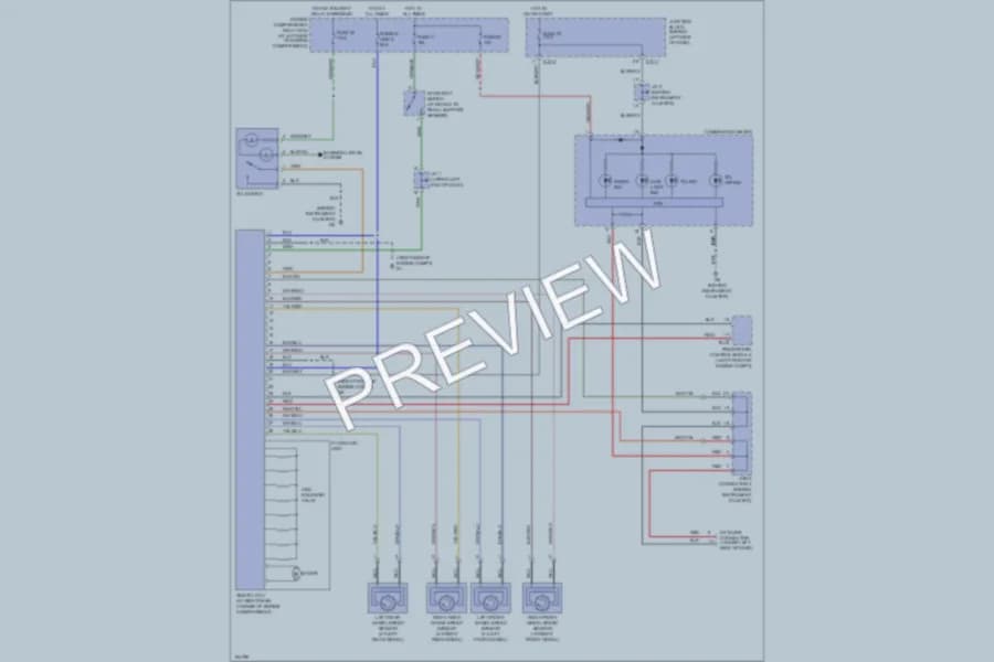 2006 Mitsubishi Galant Anti Lock Brakes wiring diagram preview