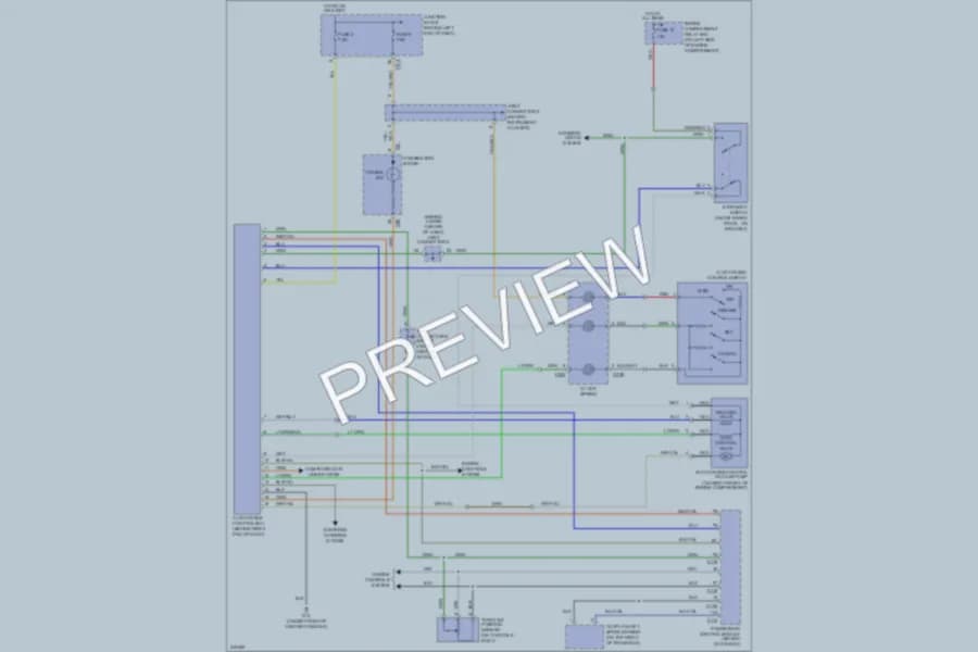 2006 Mitsubishi Lancer Cruise Control wiring diagram preview