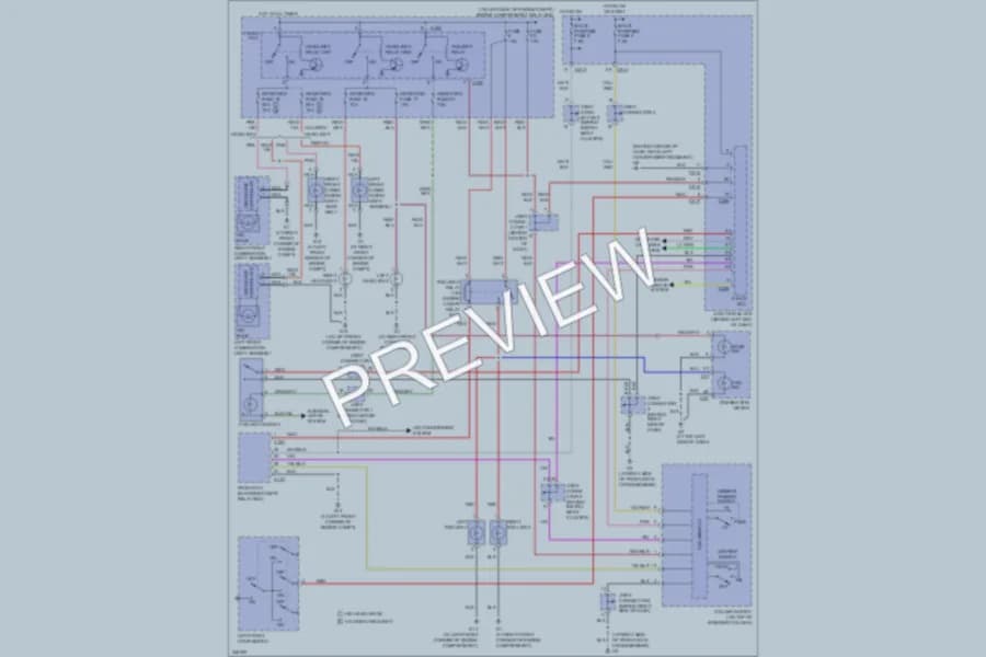 2006 Mitsubishi Lancer Headlights wiring diagram preview