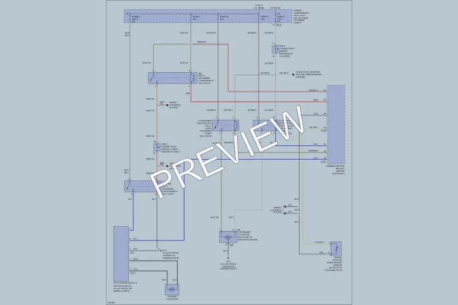 2006 Mitsubishi LancerEvolution Cooling Fan wiring diagram preview