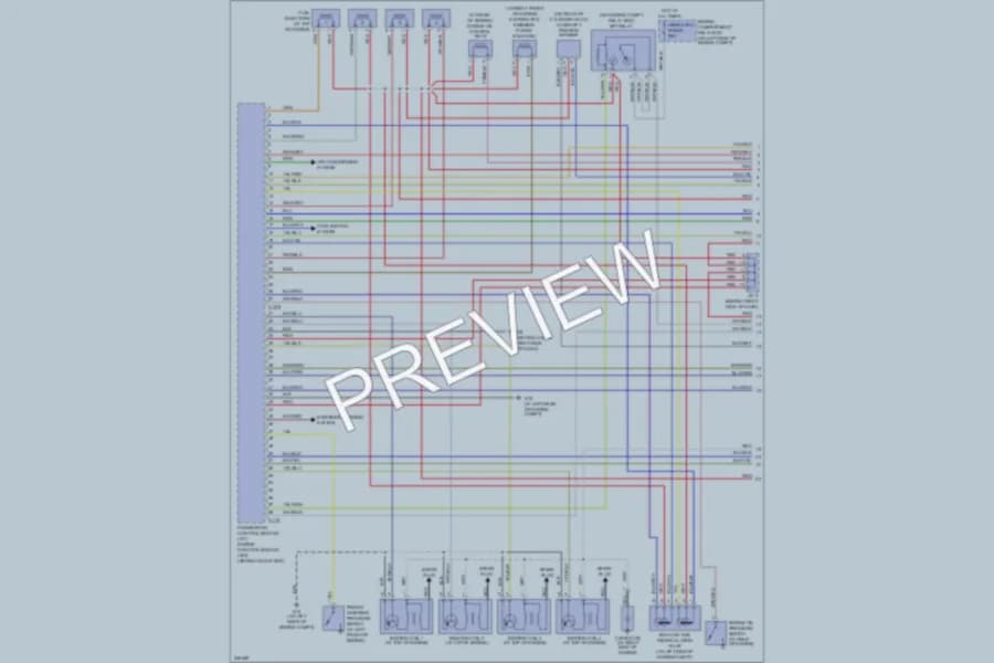 2006 Mitsubishi Outlander Engine Performance wiring diagram preview
