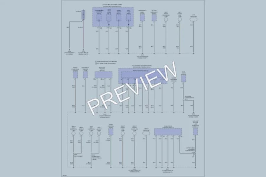 2006 Mitsubishi Raider Ground Distribution wiring diagram preview