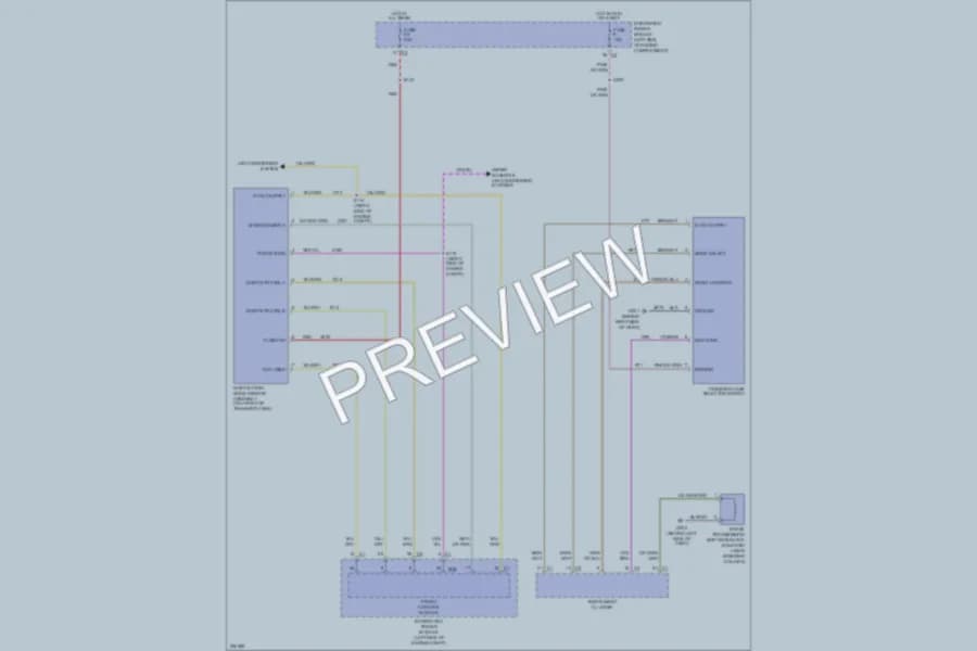 2006 Mitsubishi Raider Transmission wiring diagram preview