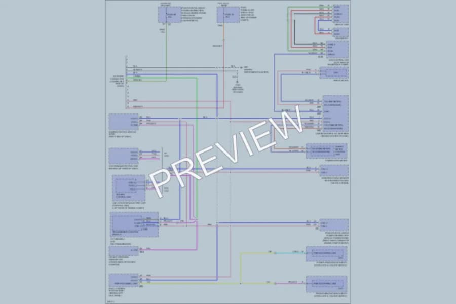 2006 Nissan 350Z Computer Data Lines wiring diagram preview