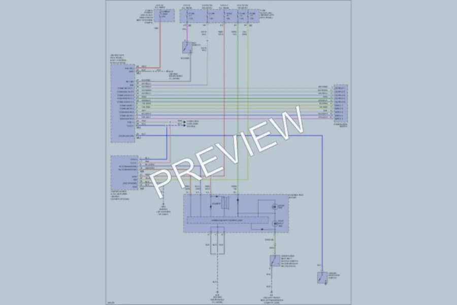 2006 Nissan 350Z Warning Systems wiring diagram preview