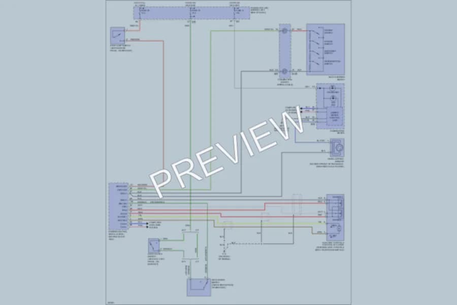 2006 Nissan Altima Cruise Control wiring diagram preview