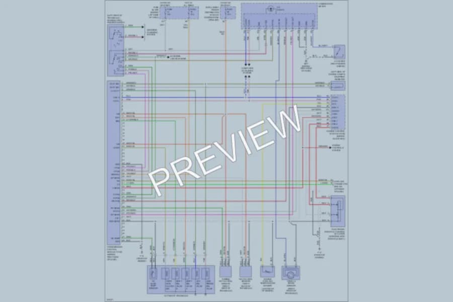 2006 Nissan Altima Transmission wiring diagram preview