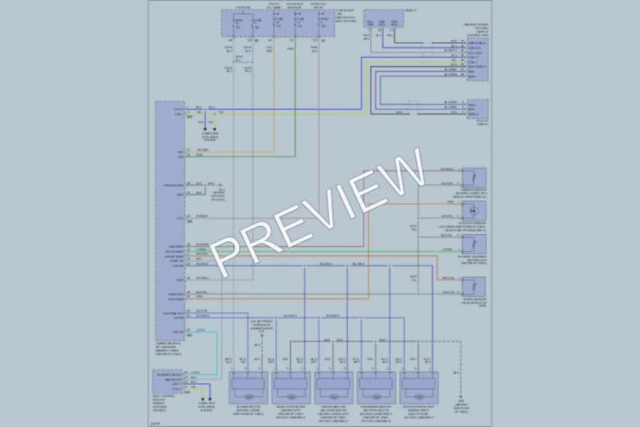 2006 Nissan Murano Air Conditioning wiring diagram preview