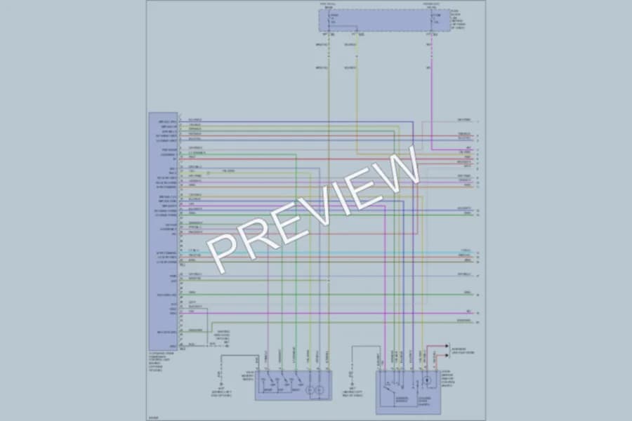 2006 Nissan Quest Memory Systems wiring diagram preview