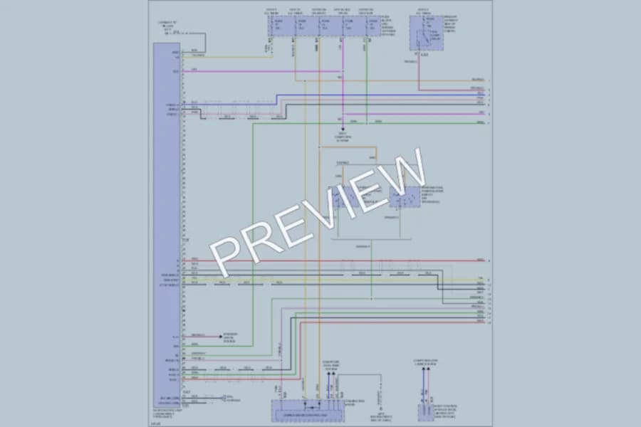 2006 Nissan Quest Navigation wiring diagram preview