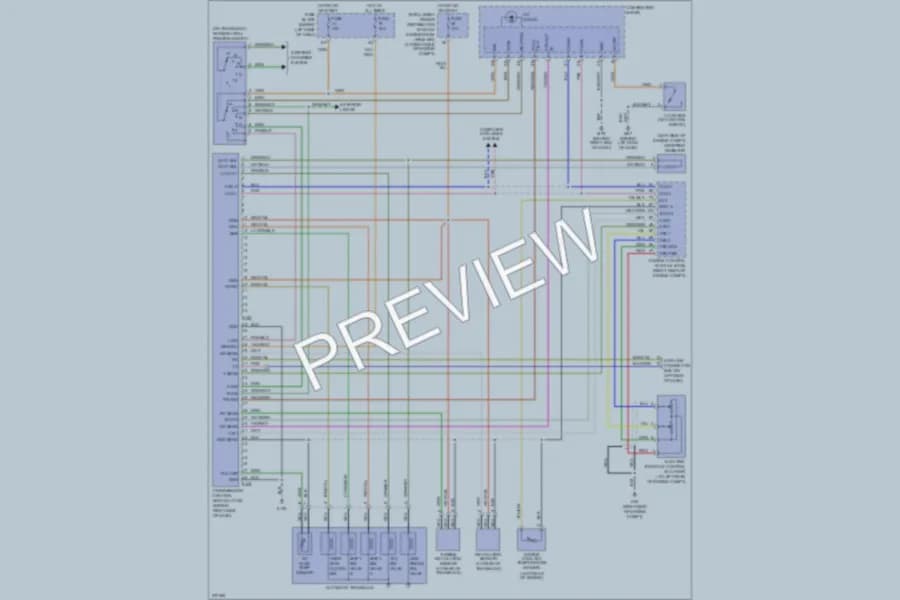 2006 Nissan Quest Transmission wiring diagram preview