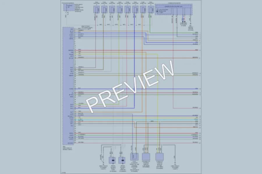 2006 Nissan Titan Engine Performance wiring diagram preview