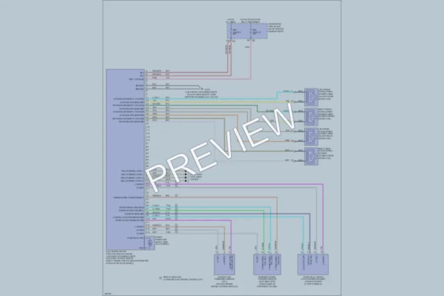 2006 Pontiac G6 Anti Lock Brakes wiring diagram preview