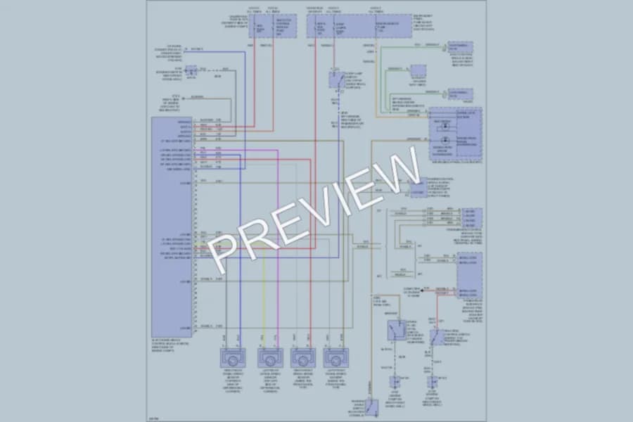 2006 Pontiac GTO Anti Lock Brakes wiring diagram preview