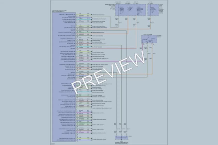 2006 Pontiac GTO Body Control Modules wiring diagram preview